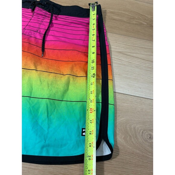 Billabong Men's Swim Trunks Rainbow Ombre Board Shorts Size 34 - Picture 2 of 6